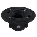 4 in. PVC Heavy Duty Drain Base with Clamping Ring and Primer Tap, for 4 in. Spud