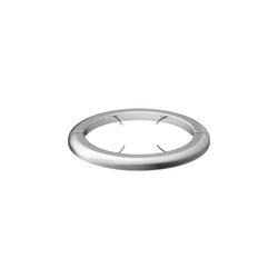 8 in. Steel IPS Heavy Guage Floor/Ceiling Plate Escutcheon in Chrome Plated