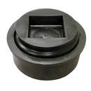 3 in. DWV Test Plug in Black 