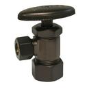 5/8 x 3/8 in. Brass Compression Angle Supply Stop Valve in Oil Rubbed Bronze