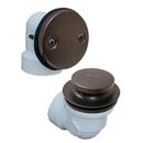 Jones Stephens Oil Rubbed Bronze PVC Toe-Tap Drain 