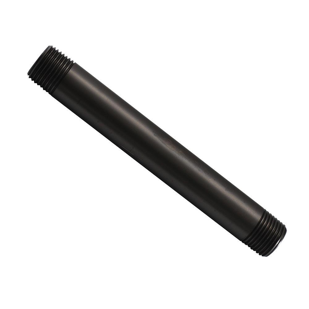 Jones Stephens Oil Rubbed Bronze 1/2 in. Threaded Brass Nipple 