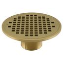 Jones Stephens Polished Brass 2 in. IPS Metal Round Strainer 