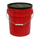 Jones Stephens Red Bucket with 2 Large and 3 Small Tray 