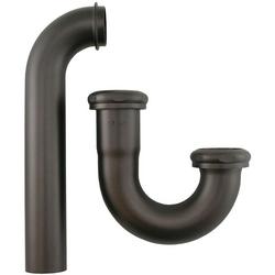 1-1/4 in. Brass Tubular P-Trap in Oil Rubbed Bronze