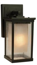 6-1/2 in. Medium E-26 Base Wall Sconce in Oiled Bronze