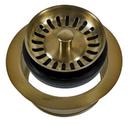 Mountain Plumbing Products Oil Rubbed Bronze 4 in. Disposer Trim with Stopper Strainer 