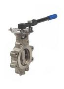 3 in. Stainless Steel RPTFE Lever Handle Butterfly Valve