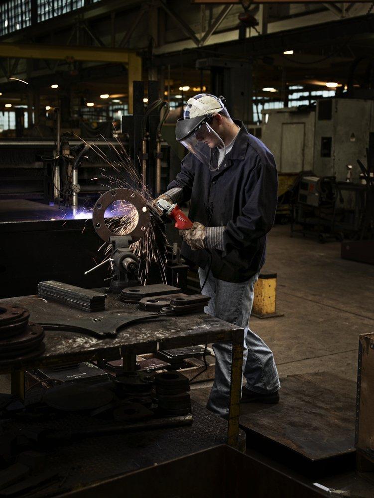 Milwaukee&reg; Black Corded 7.5A Lithium-ion Angle Grinder 