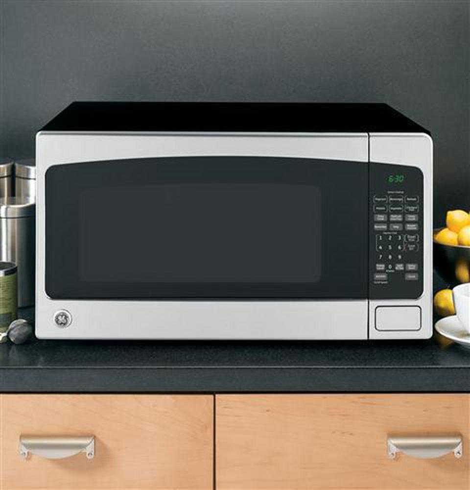 GE&reg; Stainless Steel 2.0 cu. ft. 1200 W Countertop Microwave 