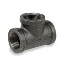 Black 300# Black Ductile Iron Threaded Tee 