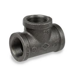 3/4 in. 300# Black Ductile Iron Threaded Tee