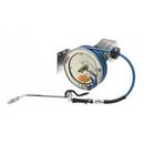 T&S Brass Stainless Steel 3/8 in. Hose Reel with Spray Wand in Stainless Steel 