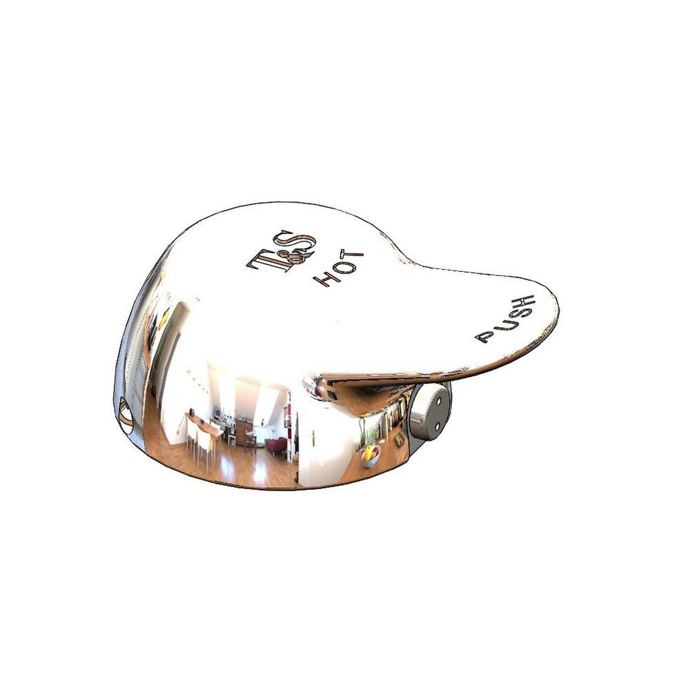 T&S Brass Chrome Chrome Plated Metal Handle Kit 