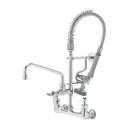 Three Handle Pre-Rinse Service Faucet in Chrome