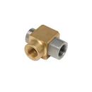 T&S Brass NPT Swivel Hose Assembly 