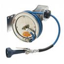 T&S Brass Stainless Steel 3/8 in. Hose Reel with Spray Valve in Stainless Steel 