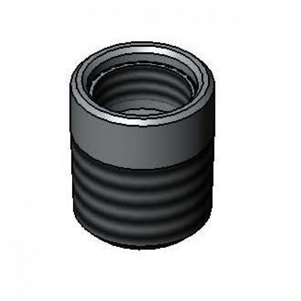 T&S Brass Chrome Plated UN Female x MNPT Brass Adapter 