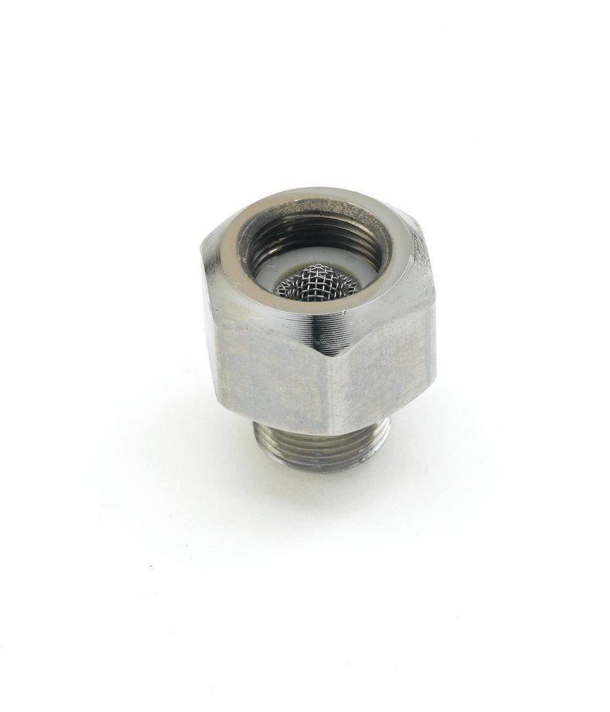 T&S Brass Chrome Plated Brass Compression Check Valve Accessory 