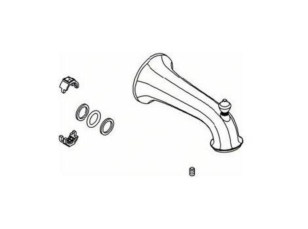 KOHLER Polished Chrome Repair Kit 