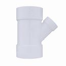 White PVC DWV Wye 