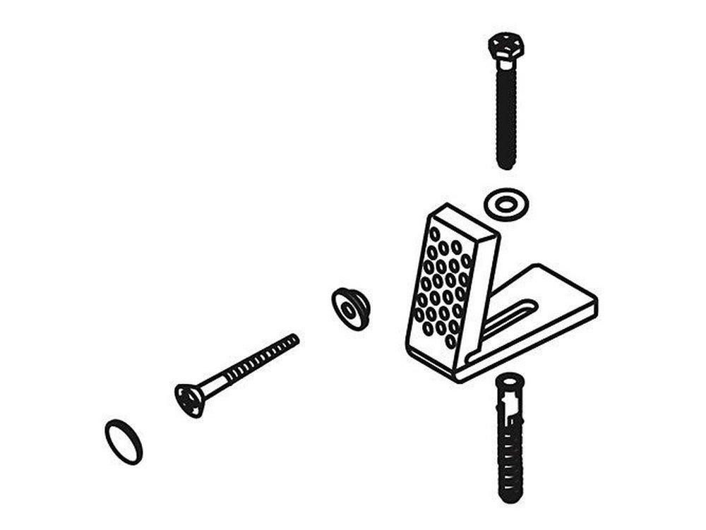 KOHLER White Assembly Kit 