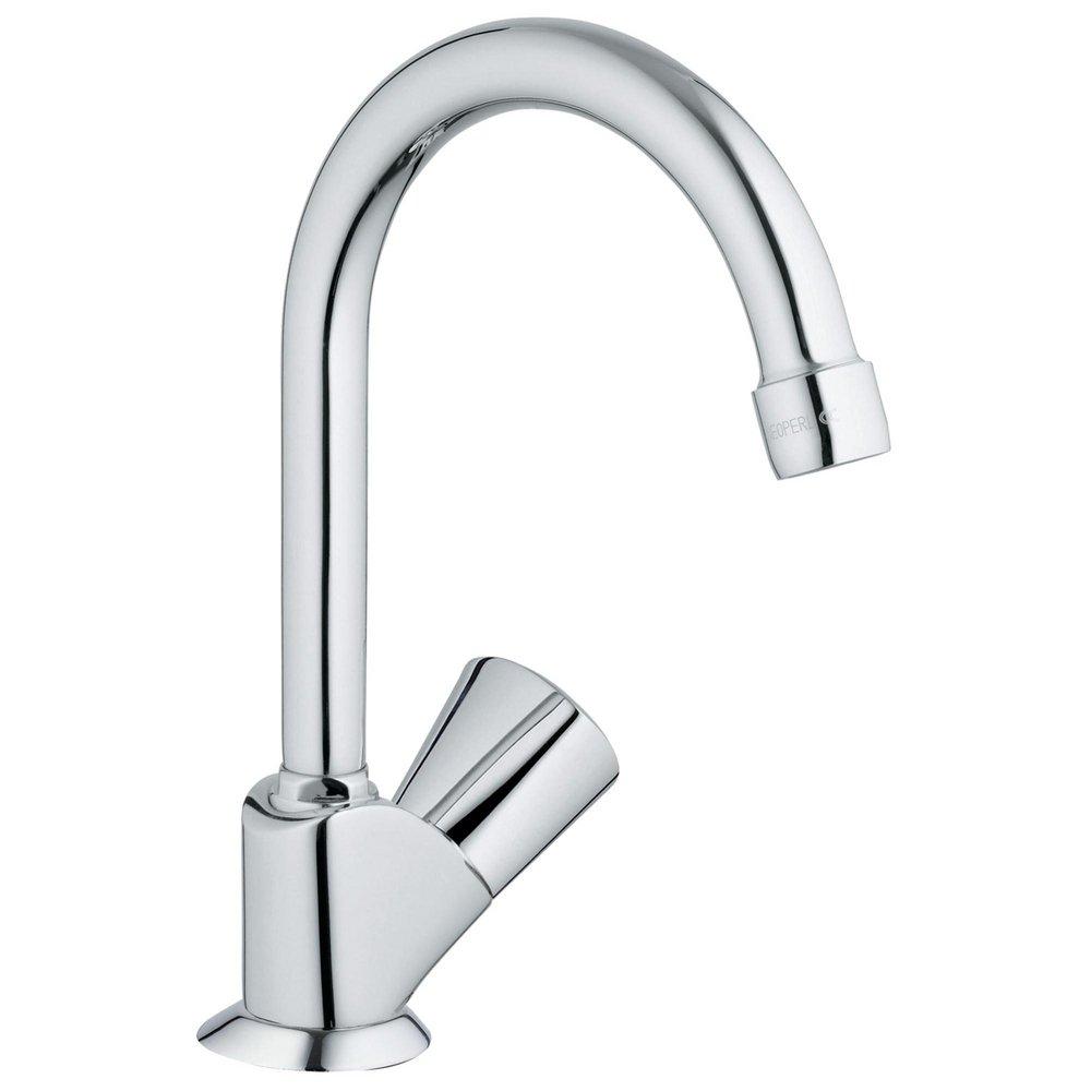 GROHE StarLight&reg; Polished Chrome Single Knob Handle Bar Faucet 