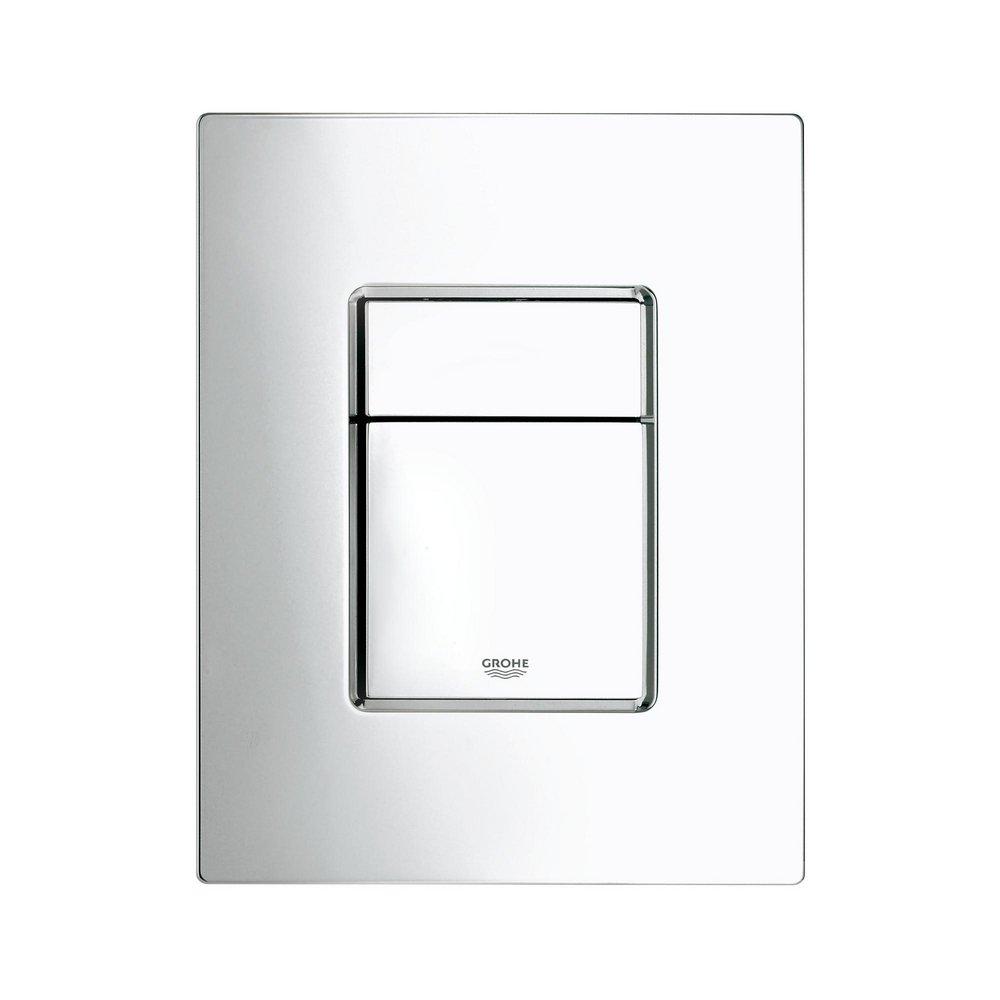 GROHE Polished Chrome Skate Cosmopolitan Wall Plate 