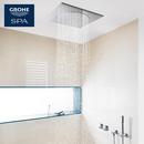 GROHE StarLight&reg; Chrome Single Function Rain Showerhead 