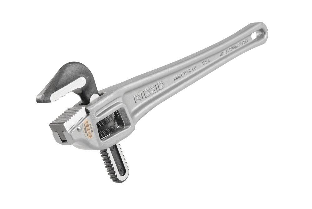 RIDGID Grey Pipe Wrench 