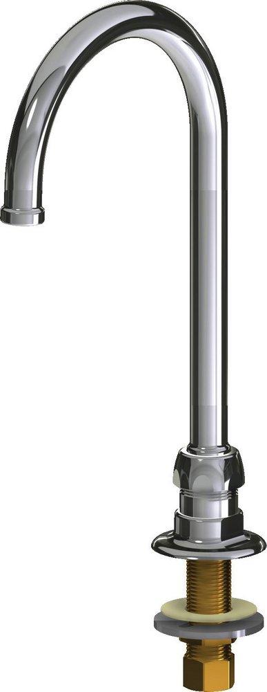 Chicago Faucets Polished Chrome 1.5 gpm Single-Hole Deck Spout 