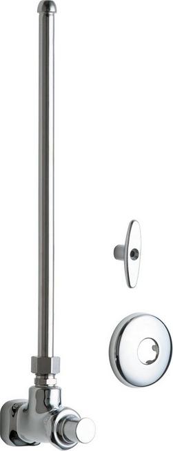 Faucet 1/2 x 12 in. Supply Kit in Polished Chrome