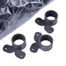 3/4 in. Plastic Strut Pipe Clamp in Grey