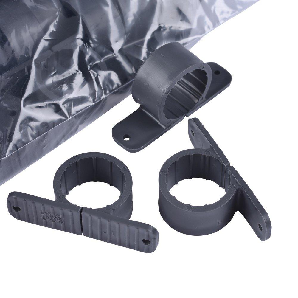 Oatey&reg; Grey Polypropylene Standard Pipe Clamp 