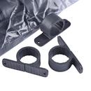 Oatey&reg; Grey Polypropylene Standard Pipe Clamp 
