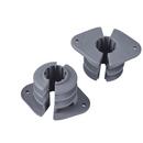 Oatey&reg; Grey Plastic Pipe Clamp 