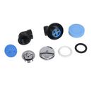 Dearborn Chrome Plastic Lift & Turn Drain 