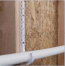 Oatey&reg; White Plastic J Hook 