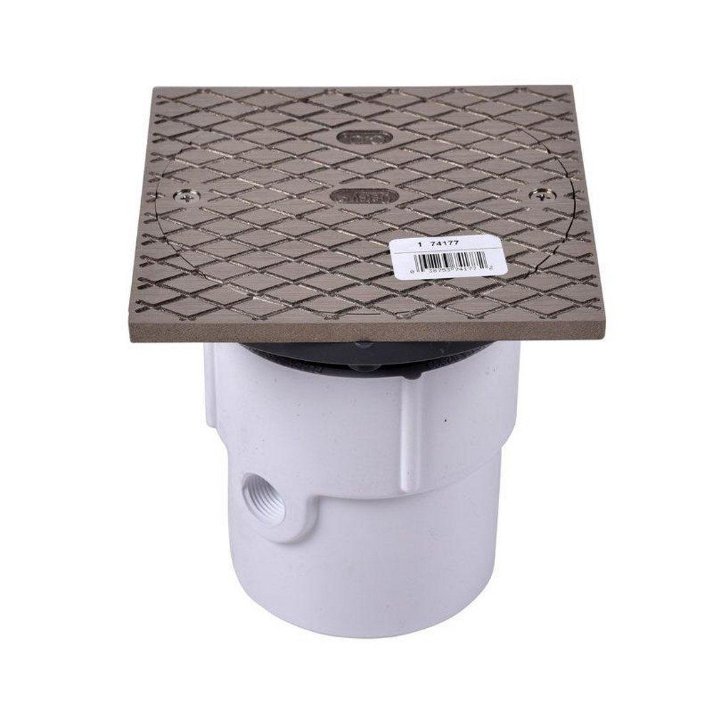 Oatey&reg; Hub Plastic Cleanout 