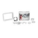 Oatey&reg; White Washing Machine Supply Box 