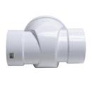 Oatey&reg; White Plastic Hub Backwater Valve 