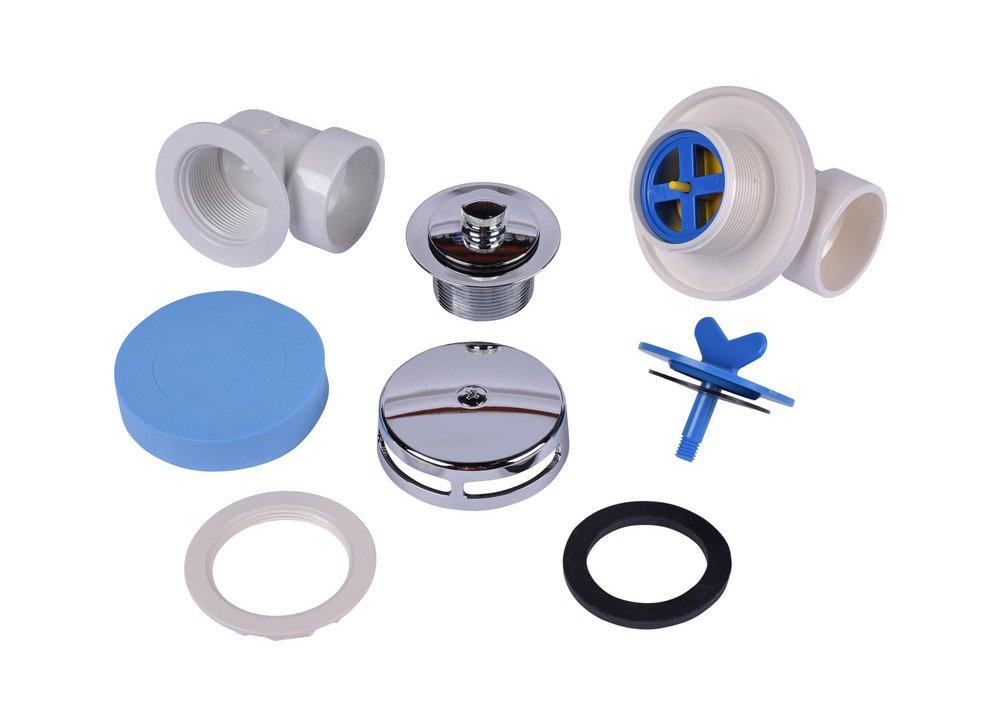 Dearborn Chrome Plastic Lift & Turn Drain 