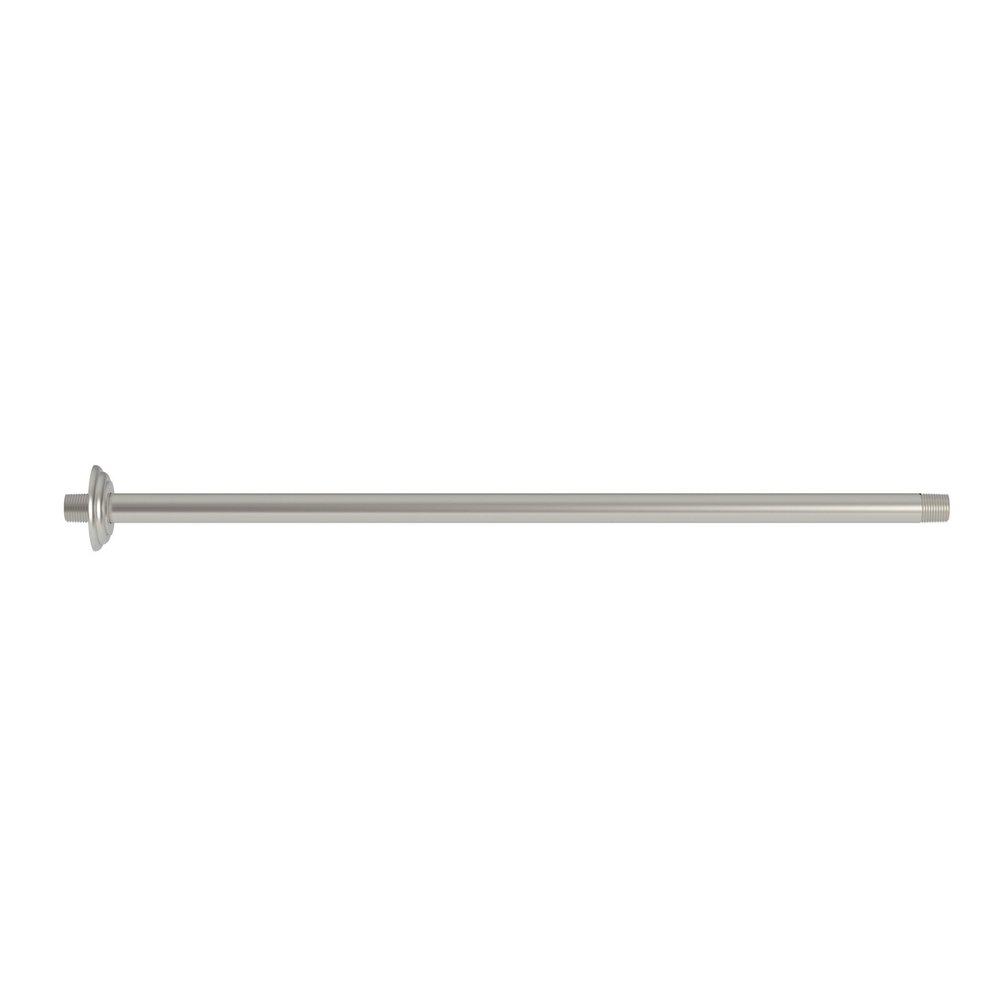 Newport Brass Satin Nickel - PVD 24 x 1/2 in. Nipple and Escutcheon for Ceiling Mount Shower 