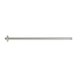 1/2 x 24 in. Ceiling Mount Shower Arm & Flange in Satin Nickel