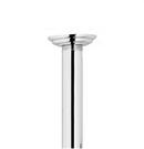 1/2 x 24 in. Ceiling Mount Shower Arm & Flange in Polished Nickel