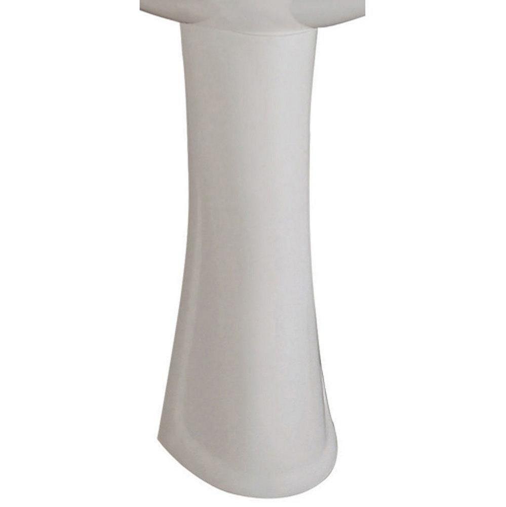 Mansfield Plumbing Products White Pedestal Sink Base 