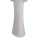 Mansfield Plumbing Products White Pedestal Sink Base 