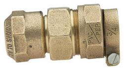 1 in. CTS x IPS Brass Coupling