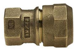 1 in. Compression x Flare Adapter with Copper Washer