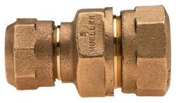 1 x 3/4 in. Compression Cast Brass Alloy Reducing Union